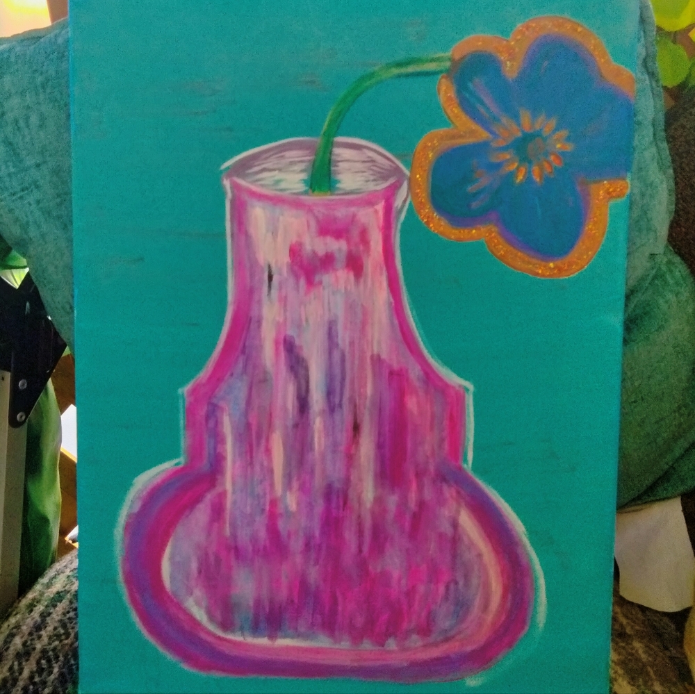 Original Art on canvas acrylic paint